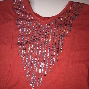 Girls Peach Shirts (Speechless) XL 14/16